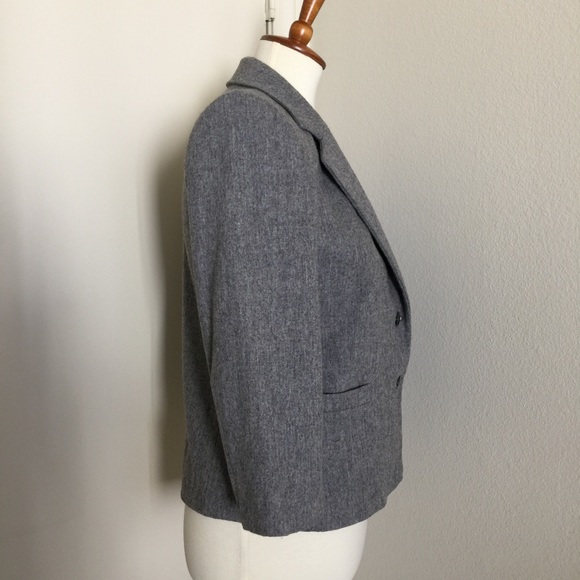❌SOLD❌Vintage boxy wool blazer - Picture 4 of 8